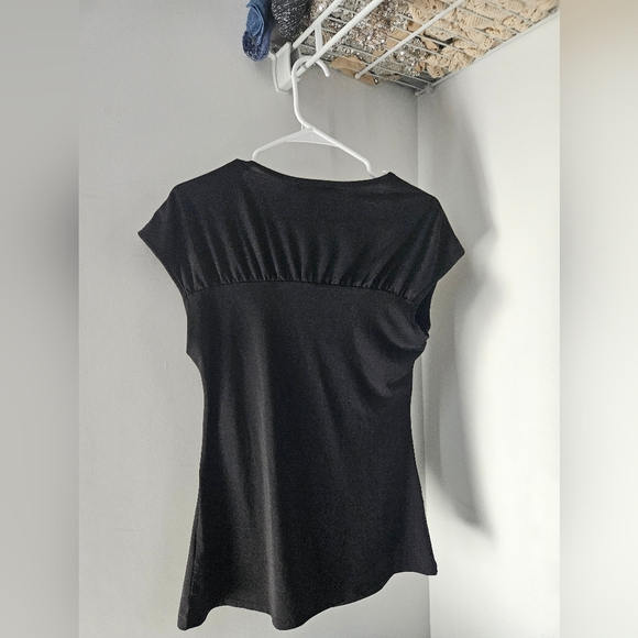 Cowl Neck Black top - Picture 5 of 5
